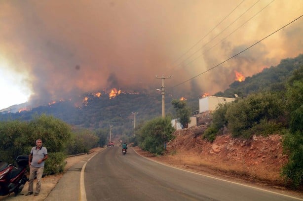 Foto - Bodrum ve Milas'tan acı görüntü