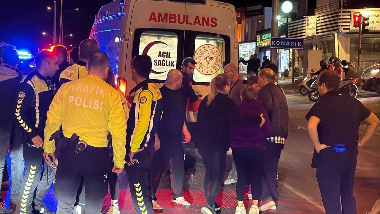 Foto - Bodrum’da feci kaza! Karşıdan karşıya geçmeye çalışan yaşlı kadın hayatını kaybetti! 