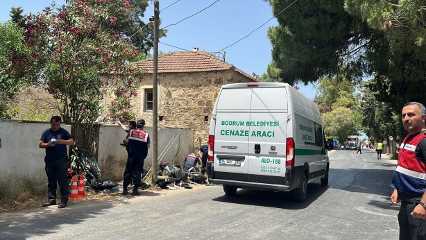 Bodrum’da feci kaza! Motosikletteki 2 kişi öldü