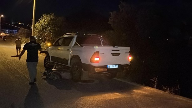 Bodrum’da kamyonet ile motosiklet çarpıştı: 1 ölü