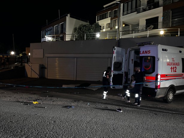 Foto - Bodrum’da kamyonet ile motosiklet çarpıştı: 1 ölü