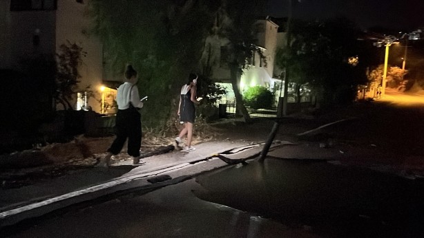 Foto - Bodrum'da su hattı bomba gibi patladı