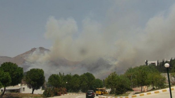 Foto - Bodrum'da yangın