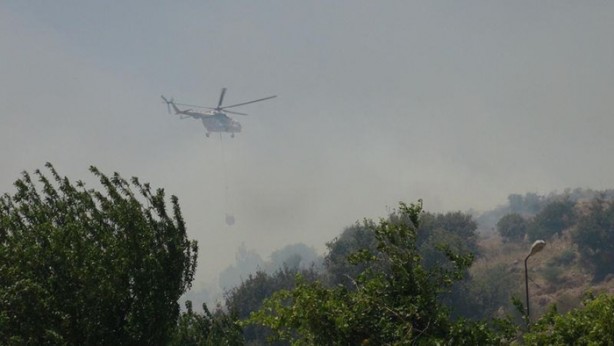 Foto - Bodrum'da yangın