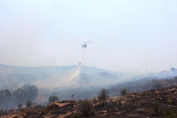 Foto - Bodrum'da yangın