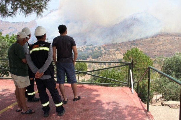 Foto - Bodrum'da yangın