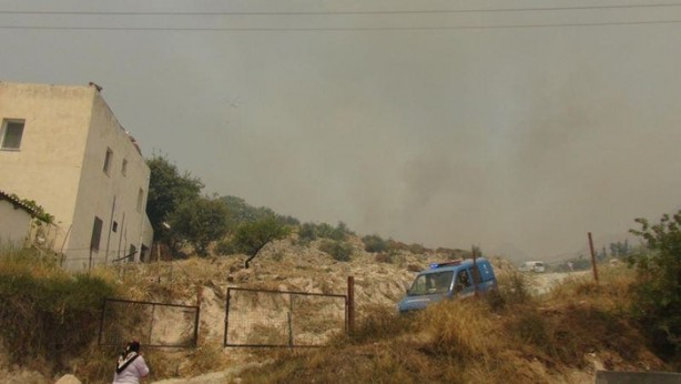 Foto - Bodrum'da yangın