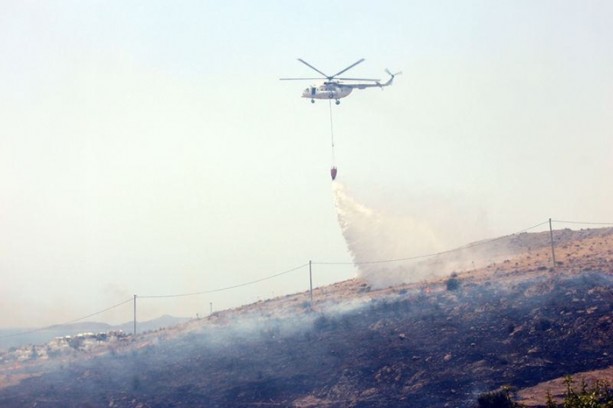 Foto - Bodrum'da yangın