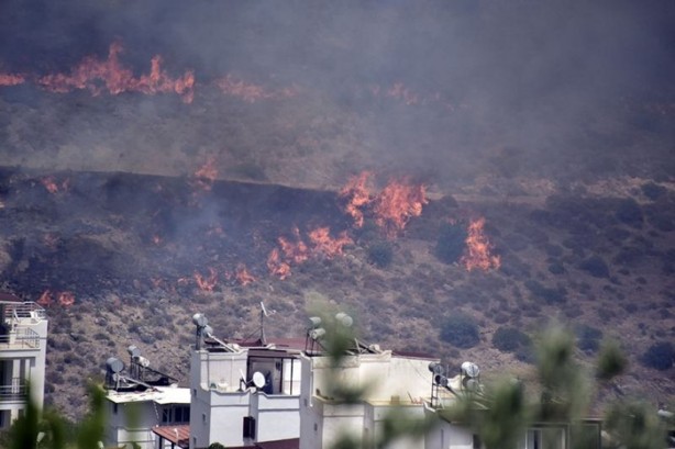 Foto - Bodrum'da yangın