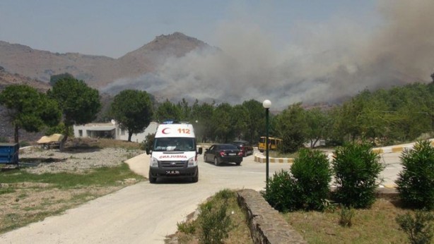 Foto - Bodrum'da yangın