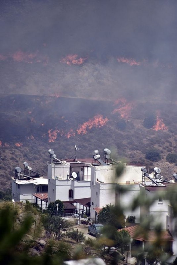 Foto - Bodrum'da yangın