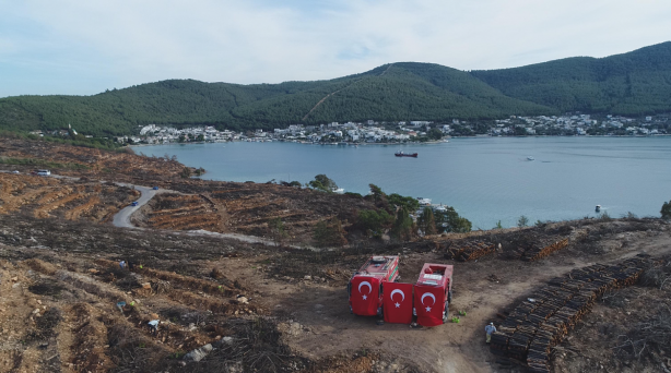 Foto - Bodrum'un yanan orman alanları, 21 ay sonra yeşerdi