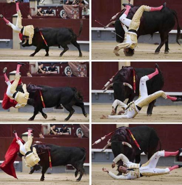 Foto - Boğa matadorun gözünü çıkardı!