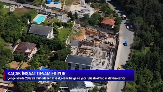 Foto - Boğaz'daki devasa korsan inşaata kim dur diyecek? İBB Meclisi ve Valilik kararına rağmen inşa çalışması sürüyor