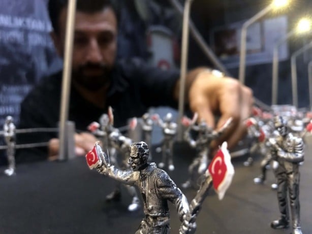 Foto - Boğazdaki direniş minyatür objelerle canlandırıldı