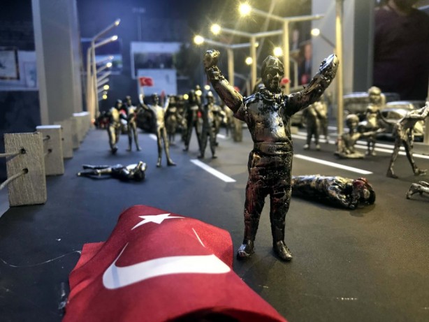Foto - Boğazdaki direniş minyatür objelerle canlandırıldı