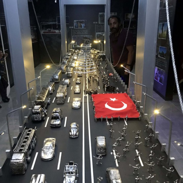 Foto - Boğazdaki direniş minyatür objelerle canlandırıldı