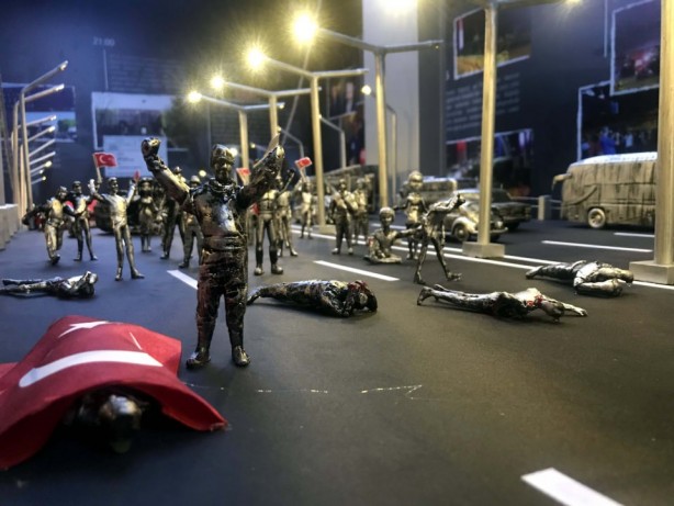 Foto - Boğazdaki direniş minyatür objelerle canlandırıldı