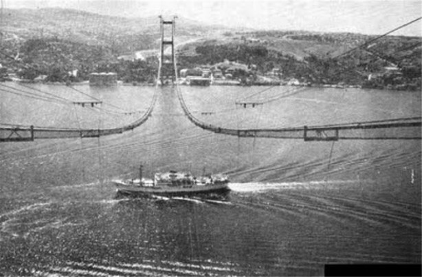 Foto - Boğaziçi köprüsü nasıl inşa edildi?