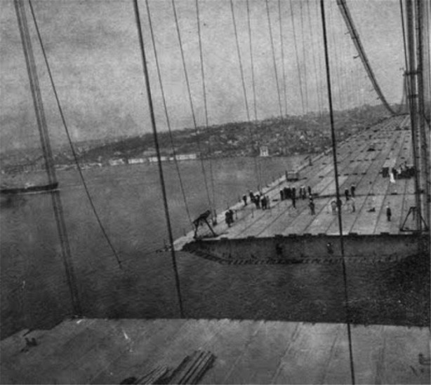 Foto - Boğaziçi köprüsü nasıl inşa edildi?