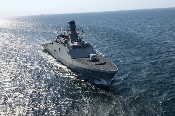 Foto - Bölge yangın yeri! Türk savaş gemisi Çin ile gerilim yaşayan ülke sınırlarına girdi