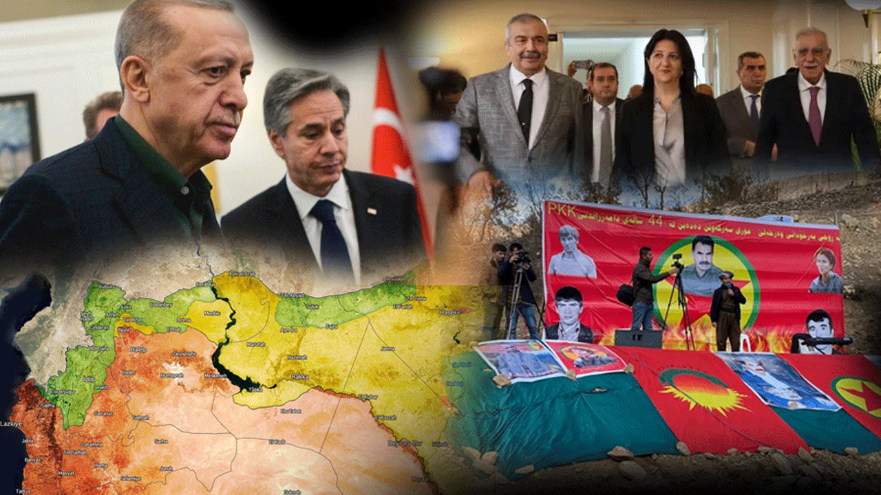 Bölgede Türkiye ‘siz bir çözüm yok! DEM Kandil’i mi seçecek yoksa YPG’yi mi?