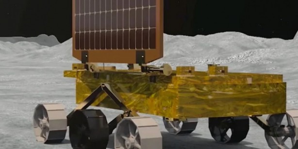 Foto - Bölgeden Ay’ın güney kutbundaki o bölgeye indi! Tarihi müthiş keşif: İlk araç Hindistan’da o bölgede keşfe başladı