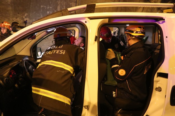 Foto - Bolu Dağı Tüneli'nde hareketli saatler