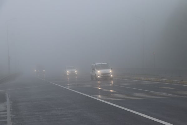 Foto - Bolu Dağı'nda göz gözü görmedi