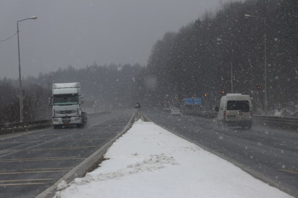 Foto - Bolu Dağı'nda kar yağışı