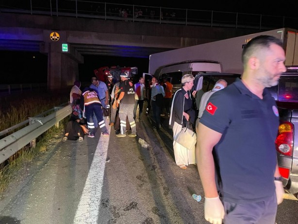 Foto - Bolu Dağı'nda zincirleme kaza!