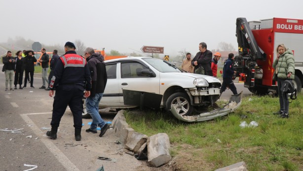 Foto - Bolu’da feci kaza! 2’si ağır 7 yaralı