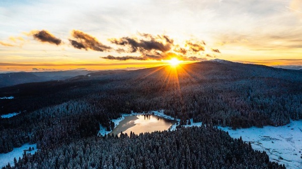 Foto - Bolu'da hayran bırakan manzara