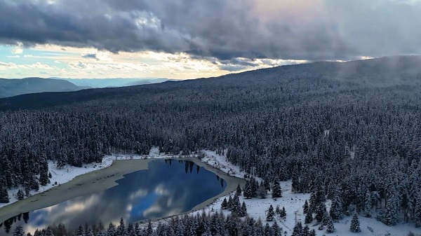 Foto - Bolu'da hayran bırakan manzara