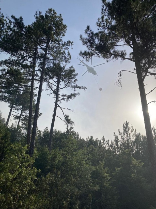 Foto - Bolu'da korkutan yangın kontrol altına alındı!