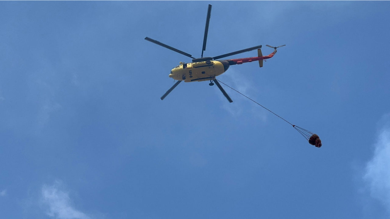 Foto - Bolu'da orman yangını! Mengen-Devrek kara yolu ulaşıma kapatıldı