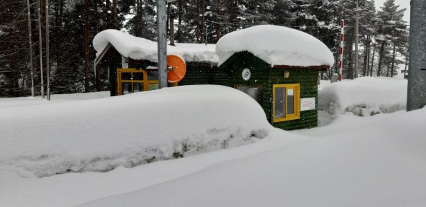 Foto - Bolu'daki Abant Tabiat Parkı ile Karabük'teki Keltepe Kayak Merkezi'nde kar etkili oluyor
