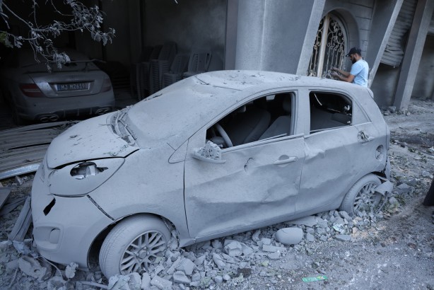 Foto - Bombardımanın ardından bu görüntüler kaldı