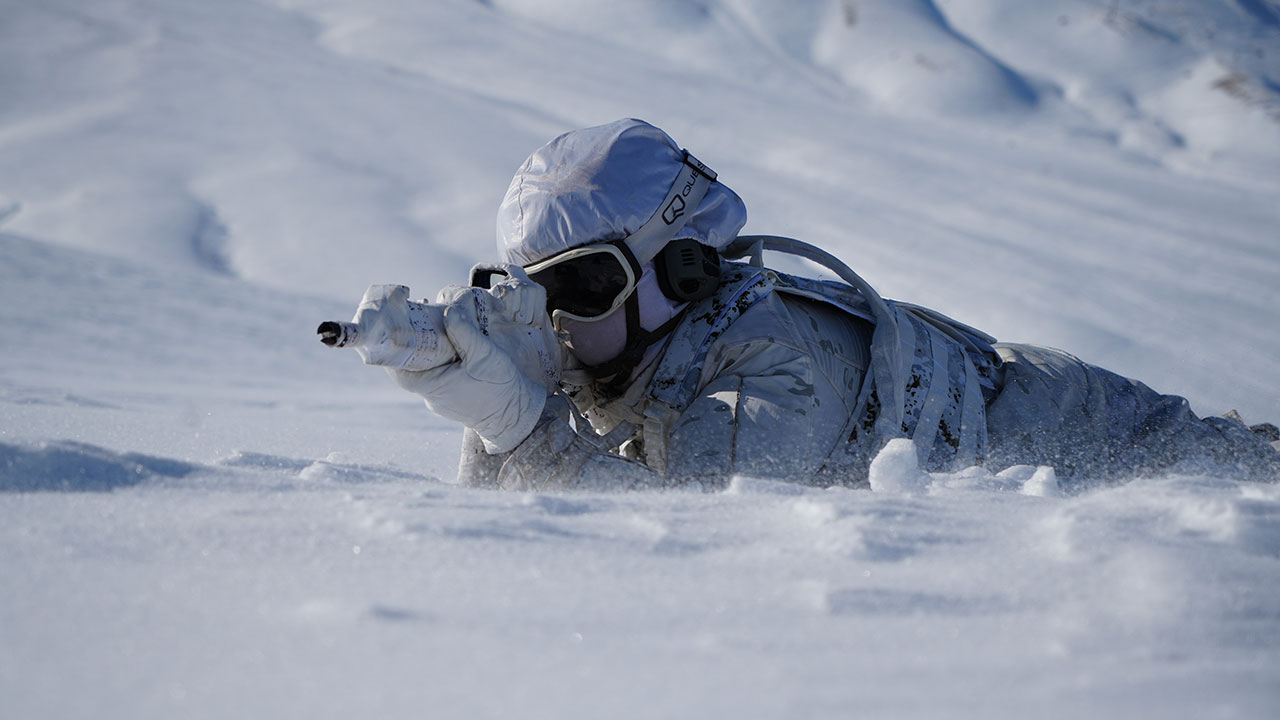 Bordo Bereliler'in zorlu eğitimi