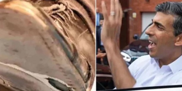 Foto - Rishi Sunak ülkeyi yönetemeyecek kadar zengin deniyordu...Başbakan adayının delik ayakkabısı olay oldu! 
