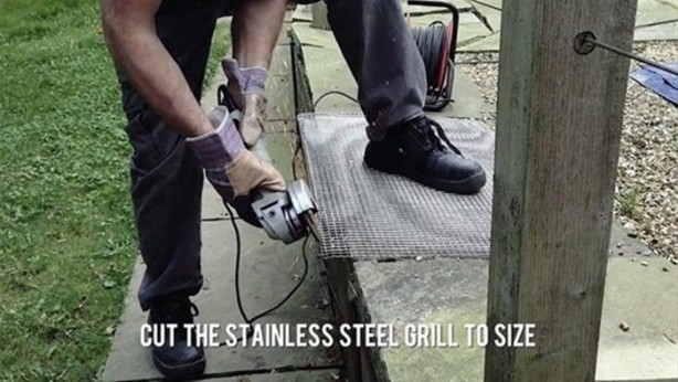 Foto - Boş varilden barbekü yaptı!