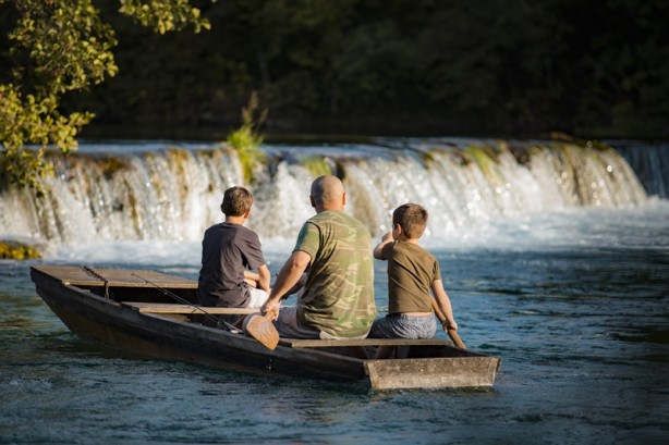 Foto - Bosna Hersek'teki Una Milli Parkı'na turist akını