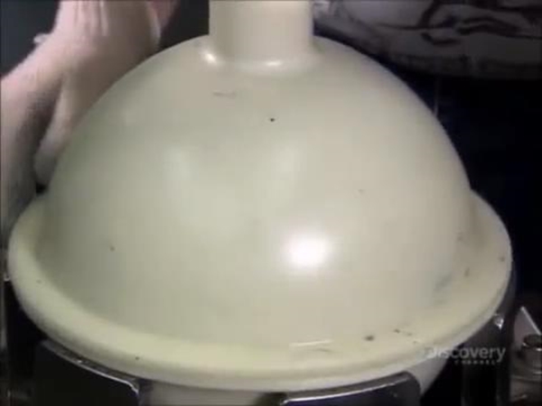 Foto - Bowling topları işte böyle yapılıyor