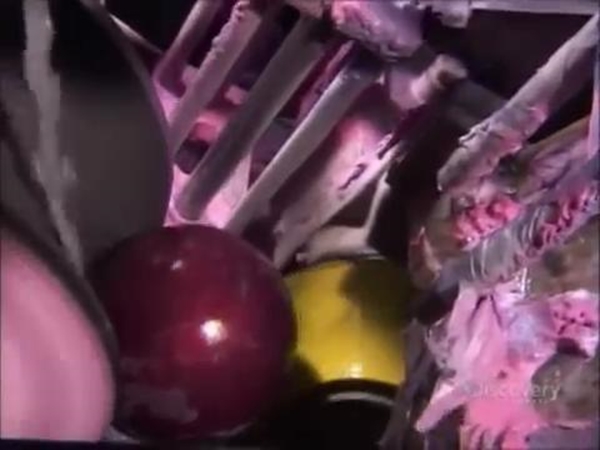 Foto - Bowling topları işte böyle yapılıyor