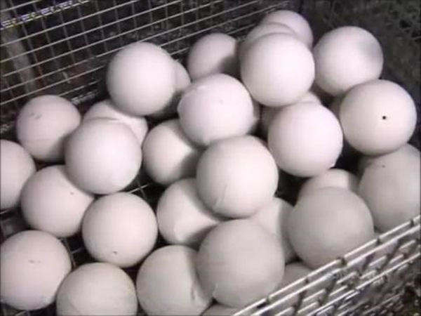 Foto - Bowling topları işte böyle yapılıyor