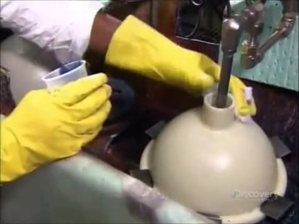 Foto - Bowling topları işte böyle yapılıyor