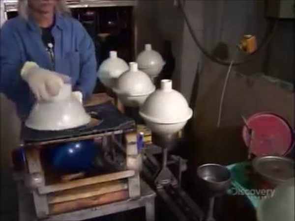 Foto - Bowling topları işte böyle yapılıyor