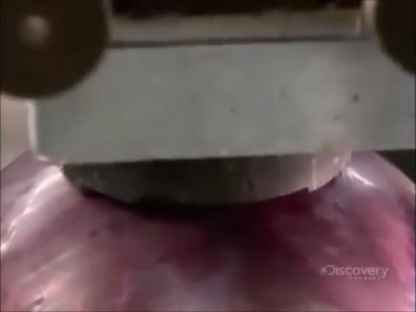 Foto - Bowling topları işte böyle yapılıyor