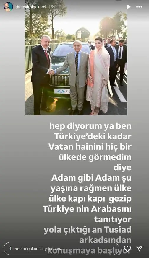 Foto - Böyle bir adam... Tolga Karel'den sosyal medyayı sallayan Erdoğan yorumu
