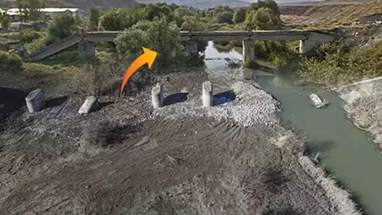 Foto - Böyle bir olay görülmedi! 'Benim' diyerek Türkiye'nin tarihi köprüsünü hurdacıya sattı